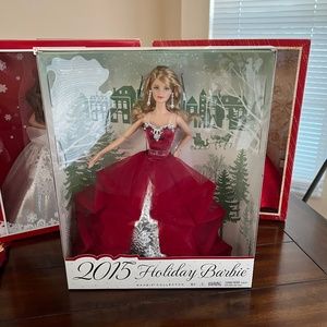 Holiday Barbie 2015 edition.
